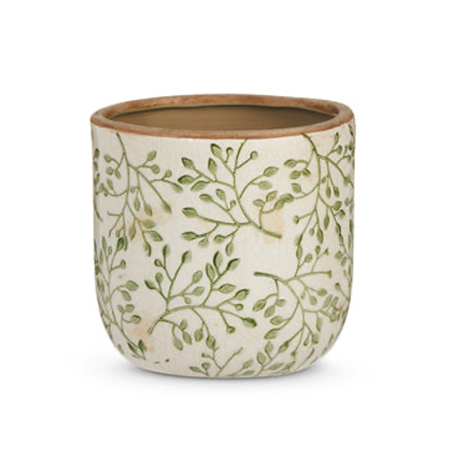 5” Budding Branch Pattern Vase